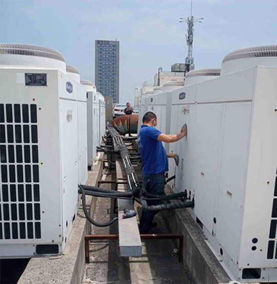 漾濞中央空调制热和不制冷系统维修方法